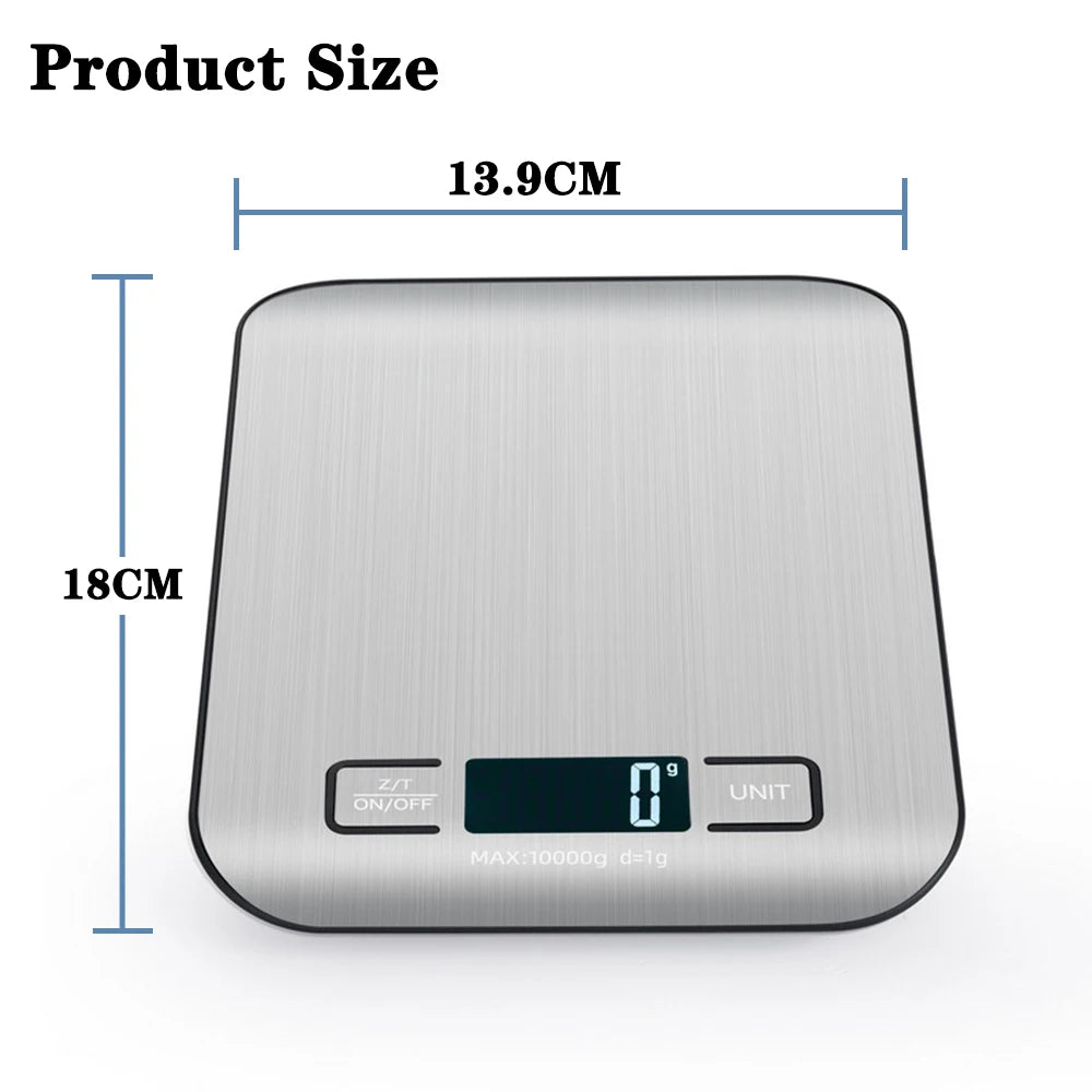 Kitchen Scale Stainless Steel Weighing