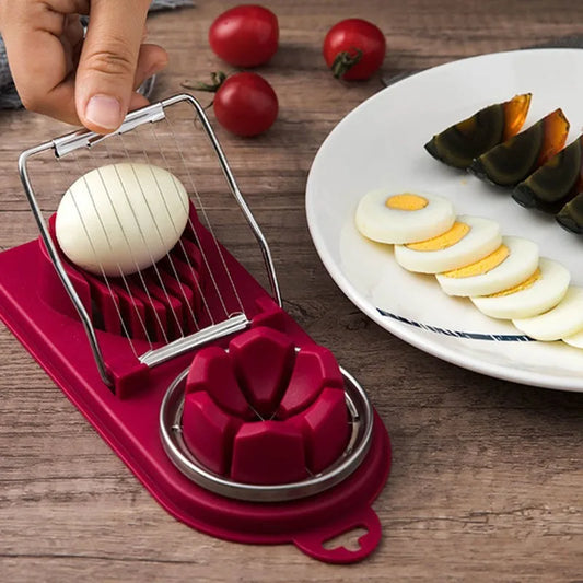 Multifunctional Egg Cutter Stainless Steel