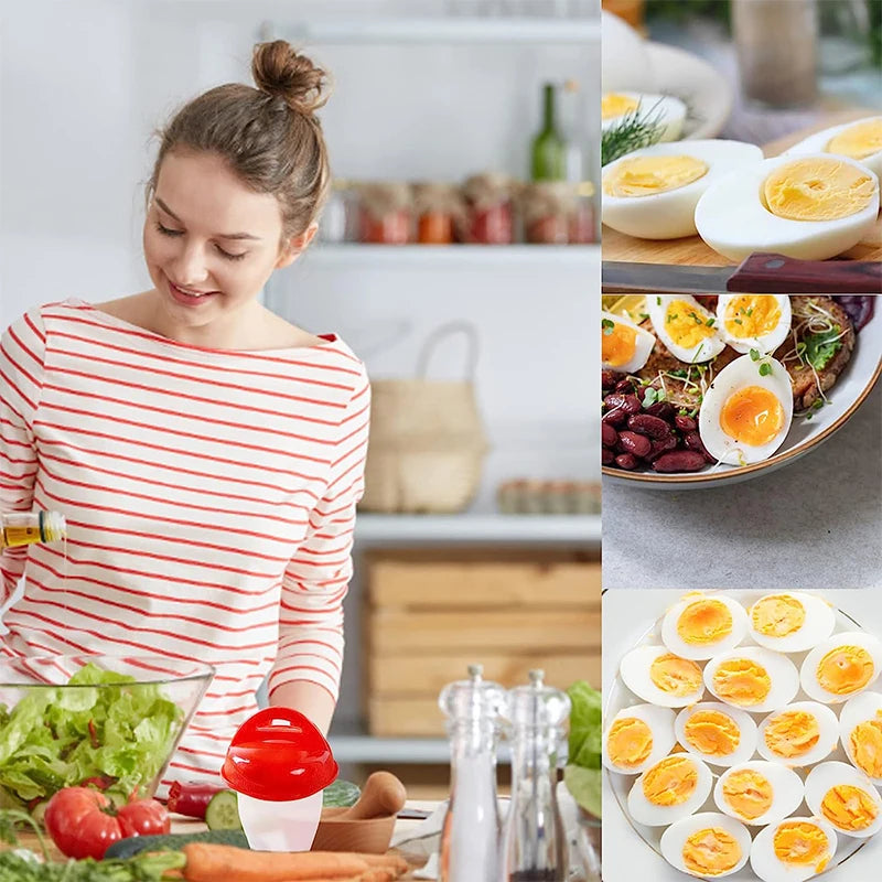 Silicone Egg Boiler Steamer BPA Free