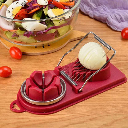 Multifunctional Egg Cutter Stainless Steel